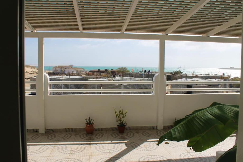 Tropical Leaves Sea View Penthouse Ca Greta 2 Floor Apartman Sal Rei Kültér fotó